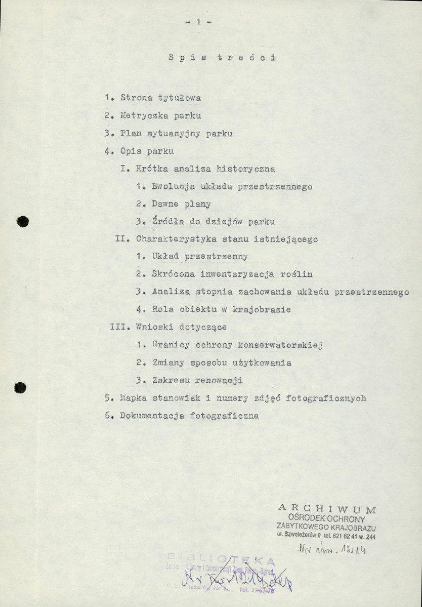 Ewidencja parkowa, skan nr 4