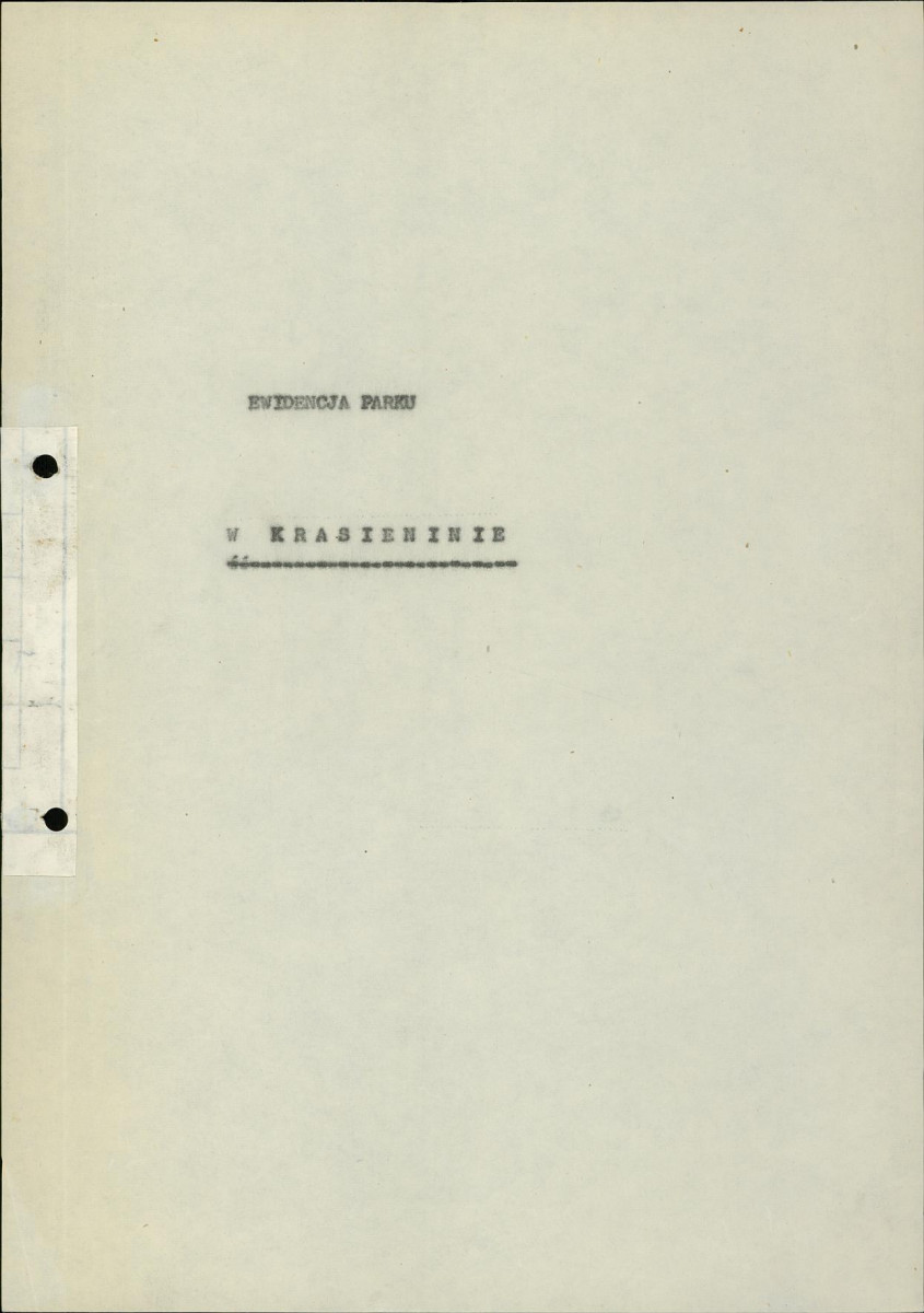 EP - Ewidencja parkowa, skan nr 3