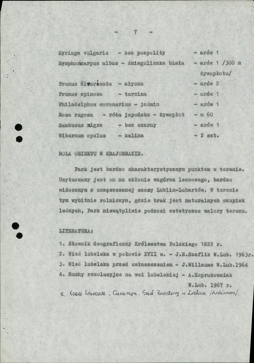 Ewidencja parkowa, skan nr 21