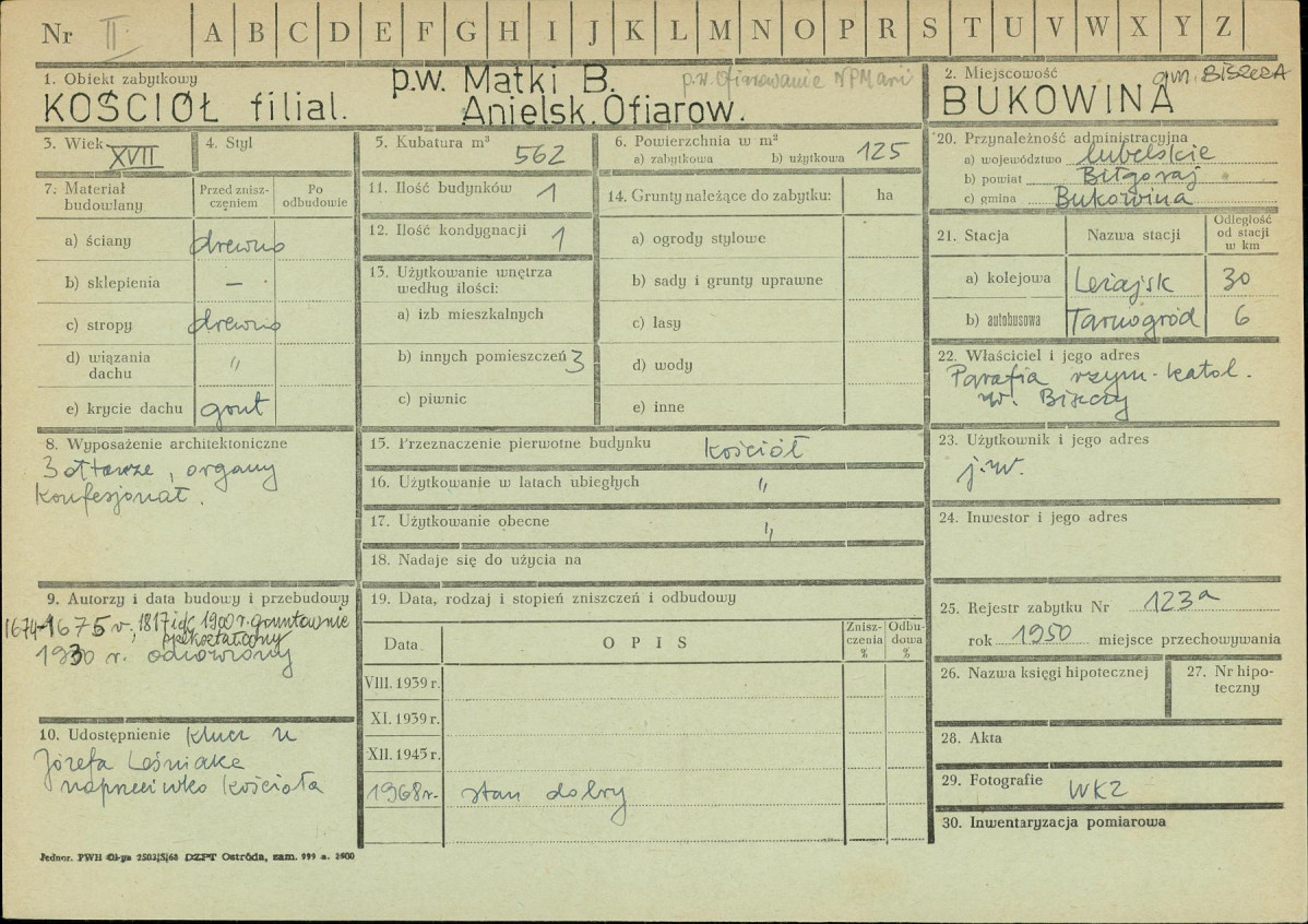 Karta zielona, skan nr 1