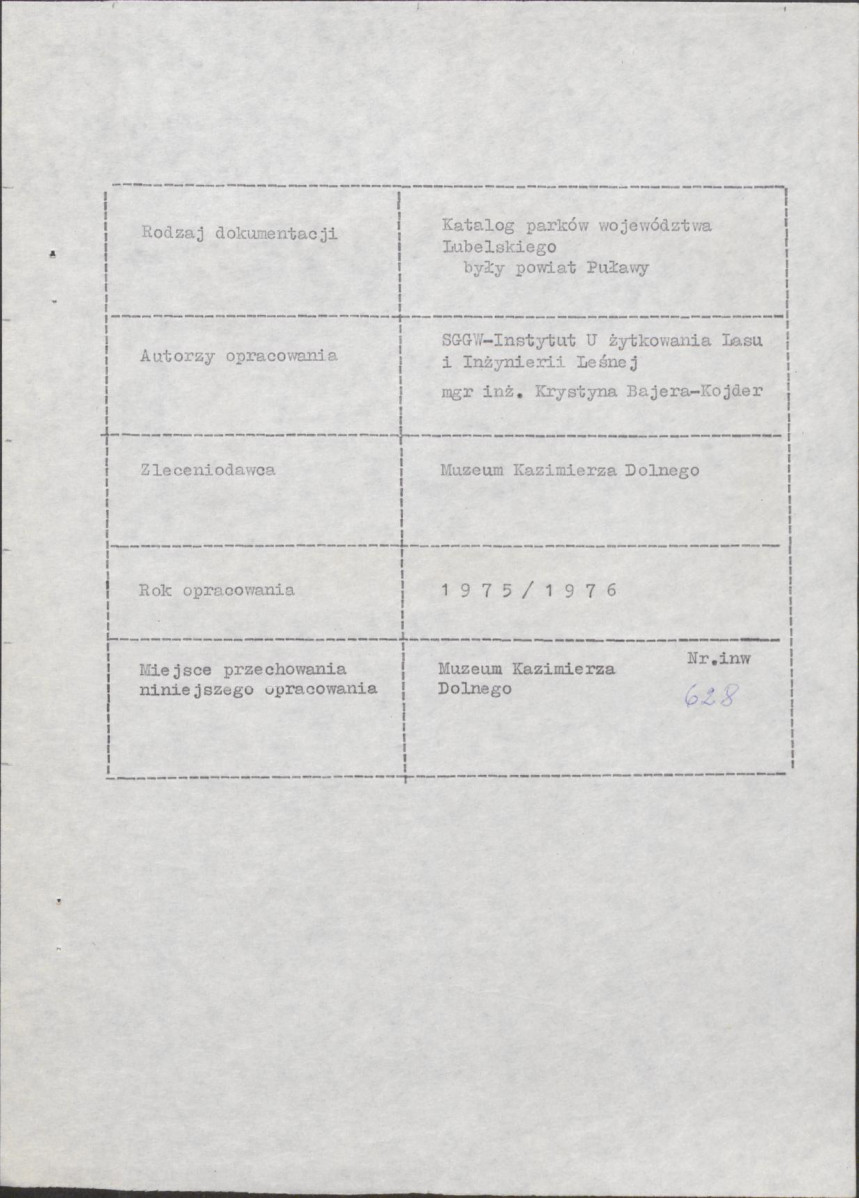 Ewidencja parkowa, skan nr 4