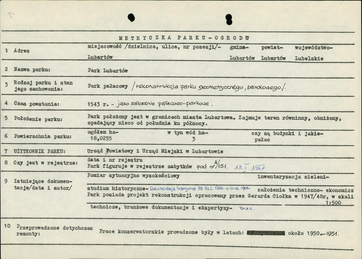 Ewidencja parkowa, skan nr 5