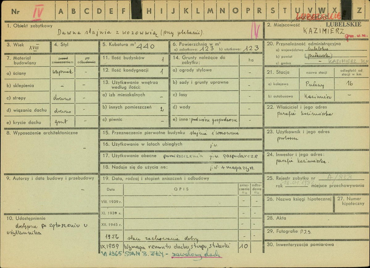 KZ - Karta zielona, skan nr 1