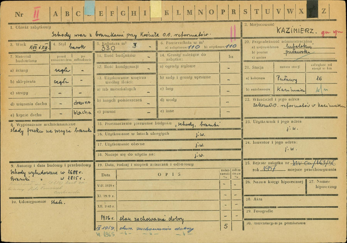 KZ - Karta zielona, skan nr 1