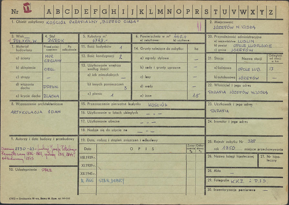 Karta zielona, skan nr 1