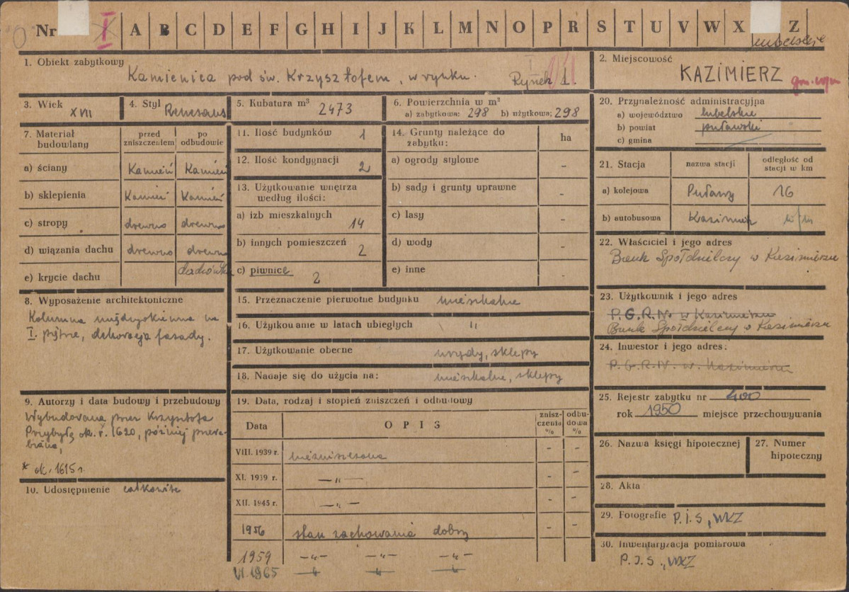 KZ - Karta zielona, skan nr 1