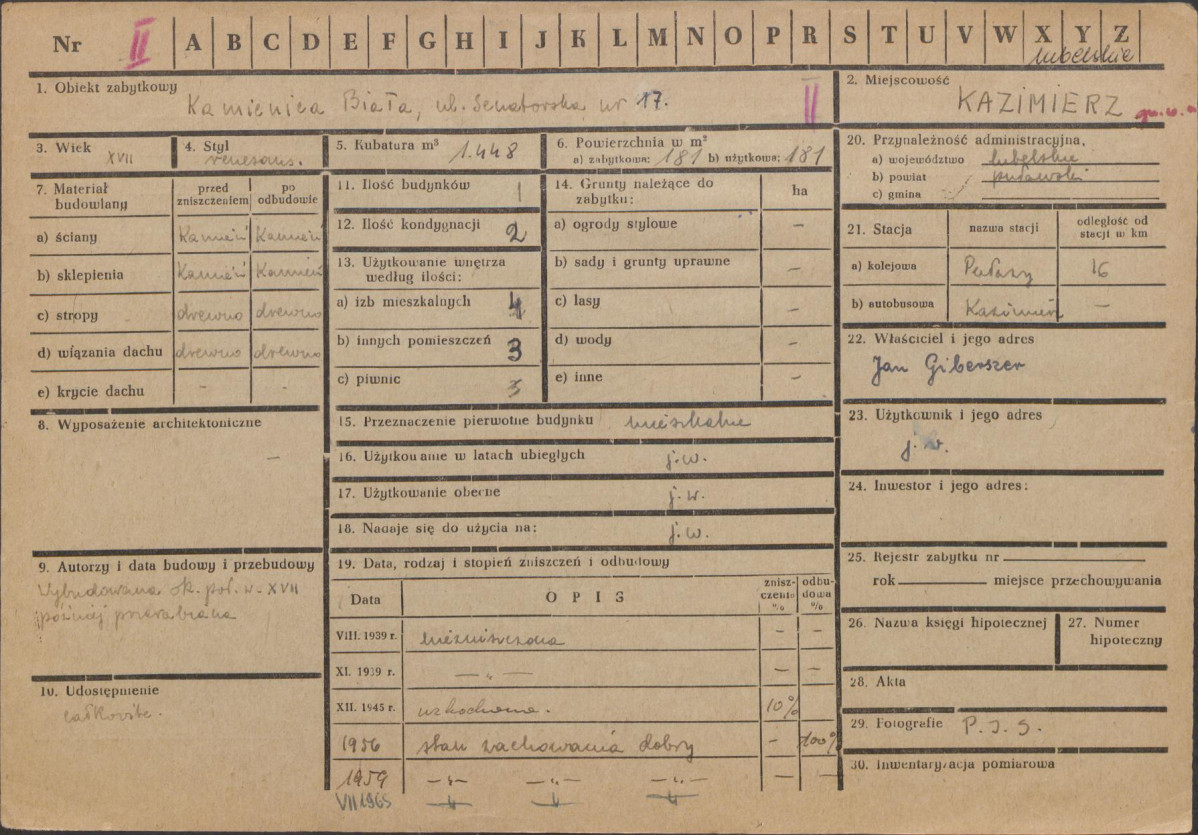 KZ - Karta zielona, skan nr 1