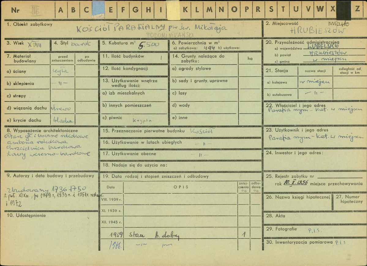 Karta zielona, skan nr 1