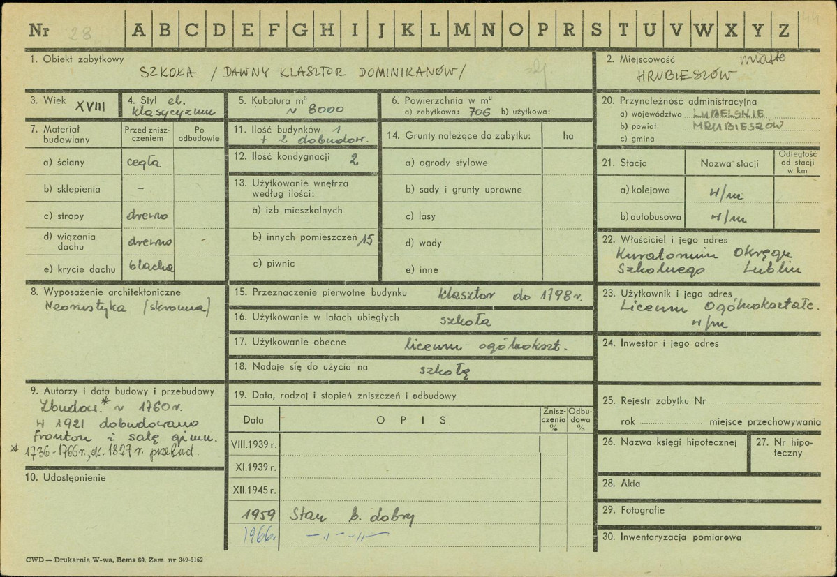 Karta zielona, skan nr 1