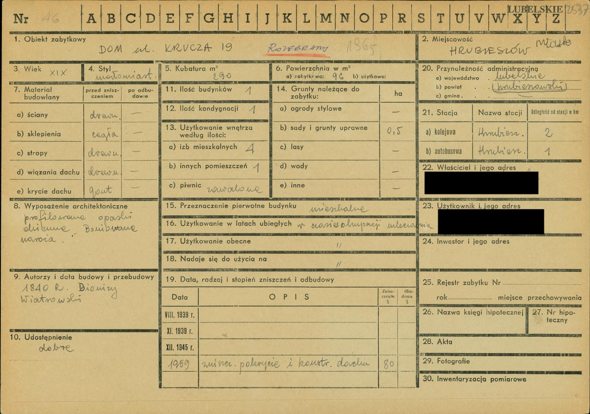 KZ - Karta zielona, skan nr 1