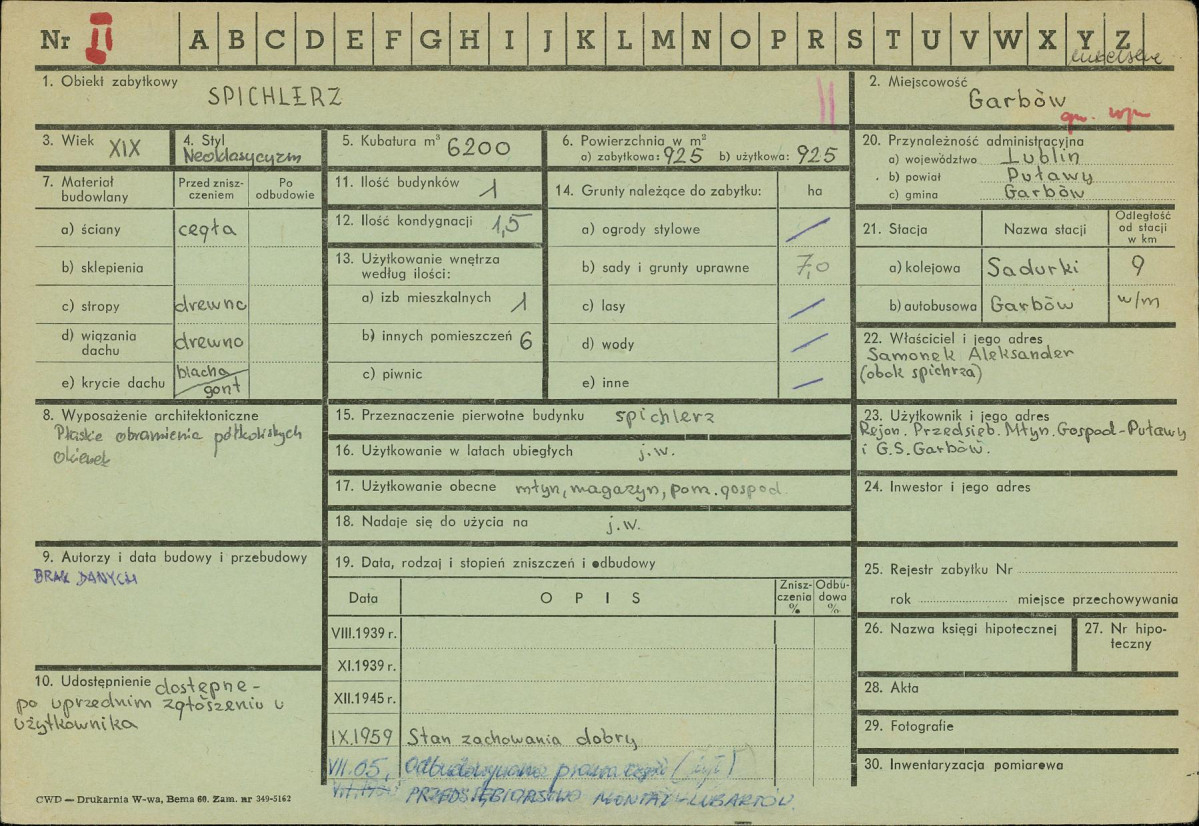 Karta zielona, skan nr 1