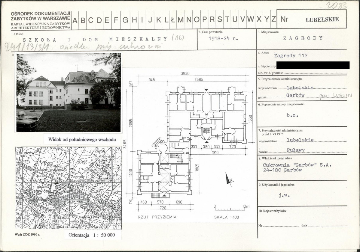 KB - Karta biała, skan nr 1
