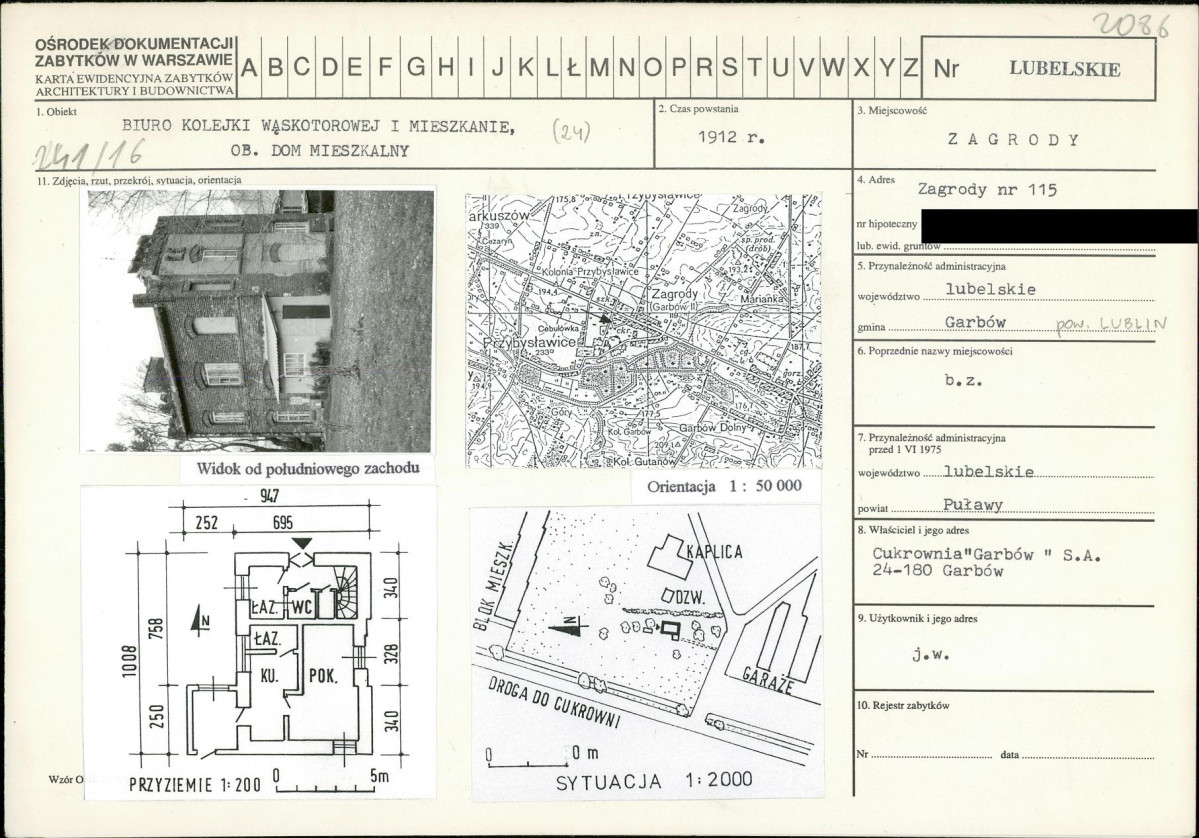 KB - Karta biała, skan nr 1