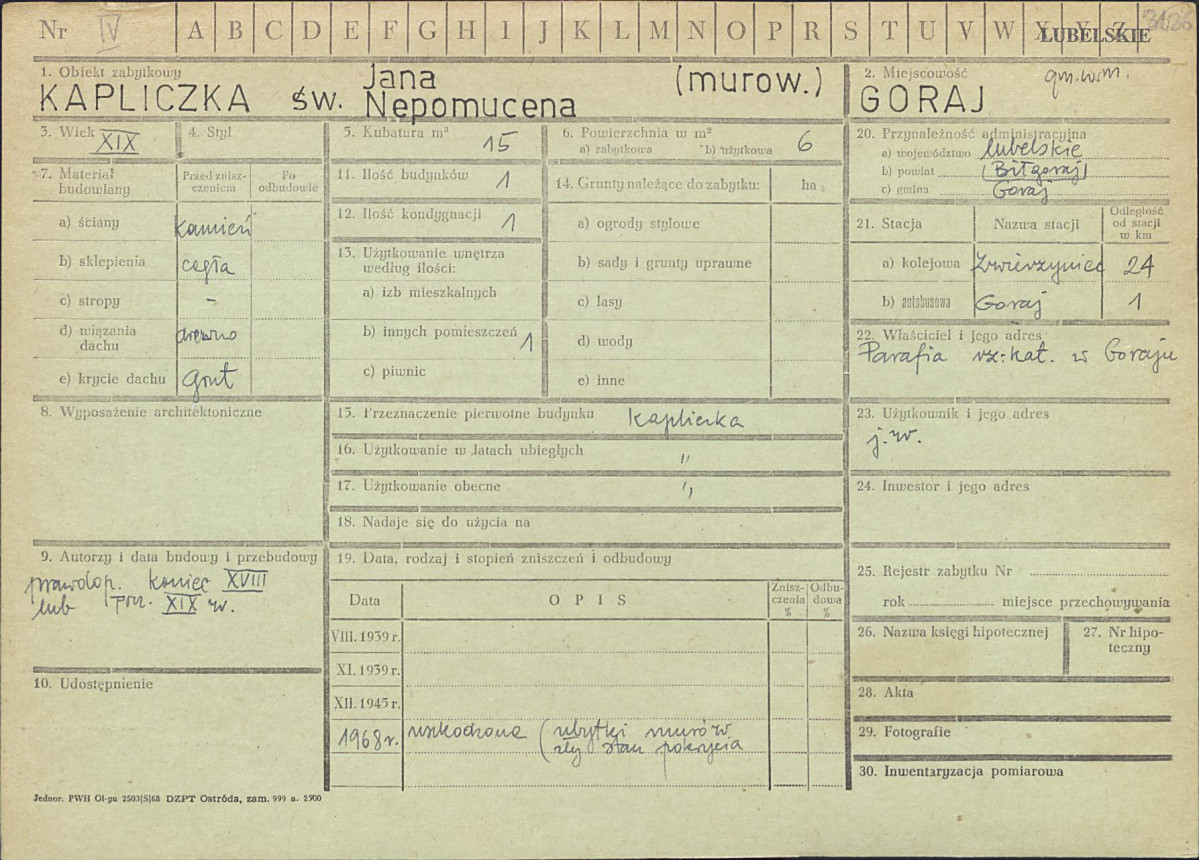 Karta zielona, skan nr 1