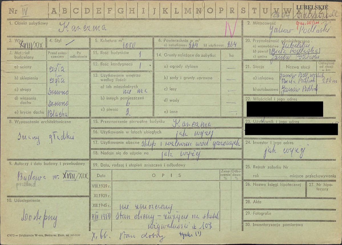 Karta zielona, skan nr 1