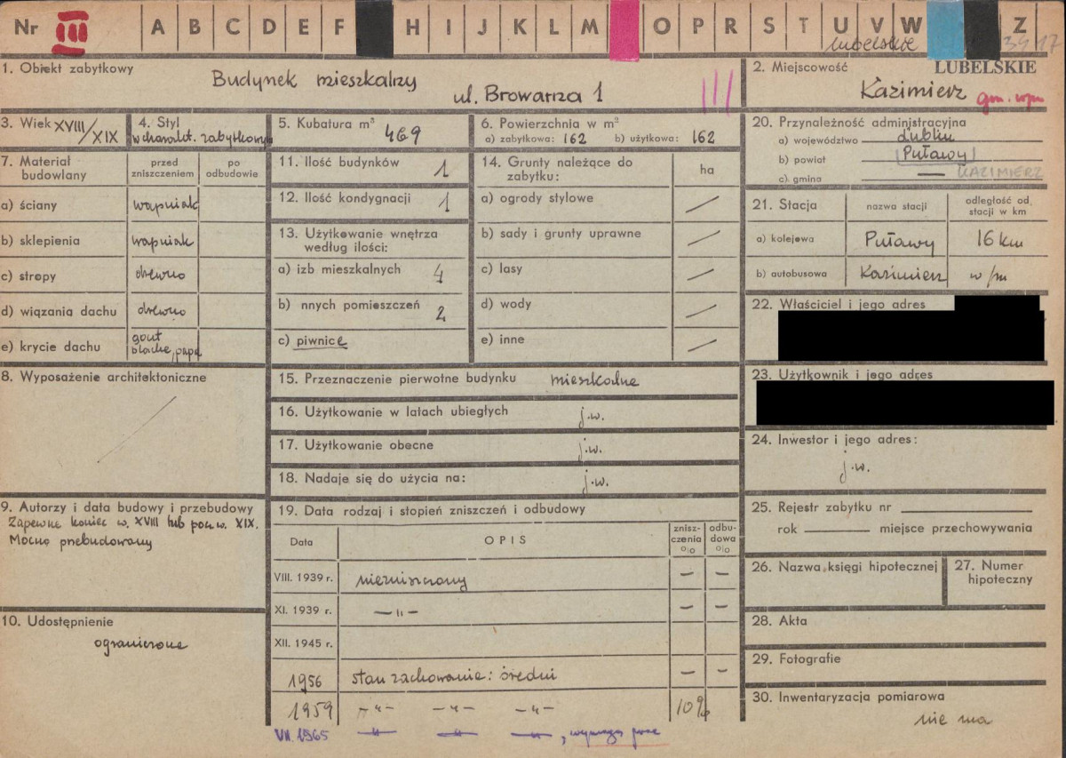 KZ - Karta zielona, skan nr 1