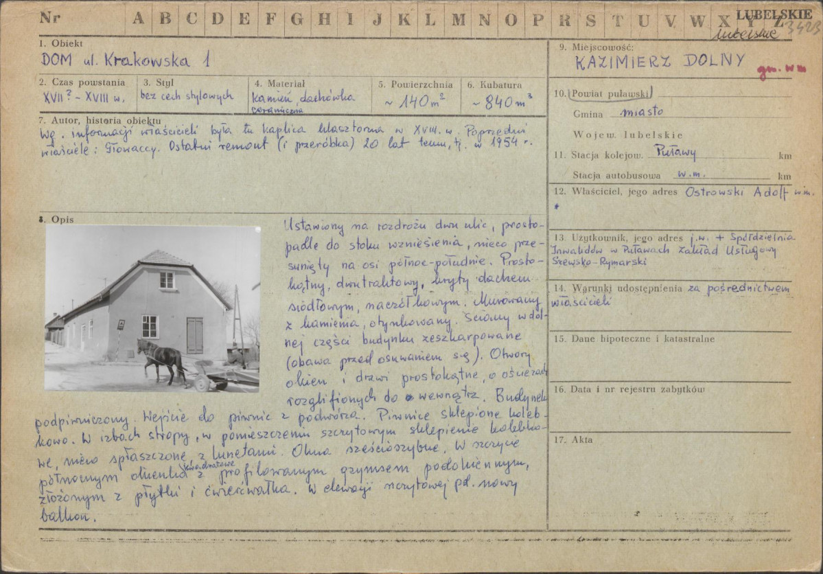 KZ - Karta zielona, skan nr 1