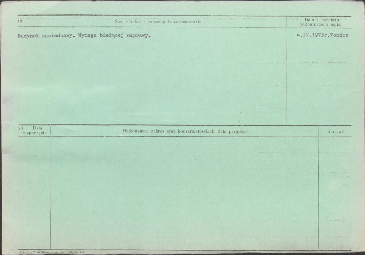 KZ - Karta zielona, skan nr 2