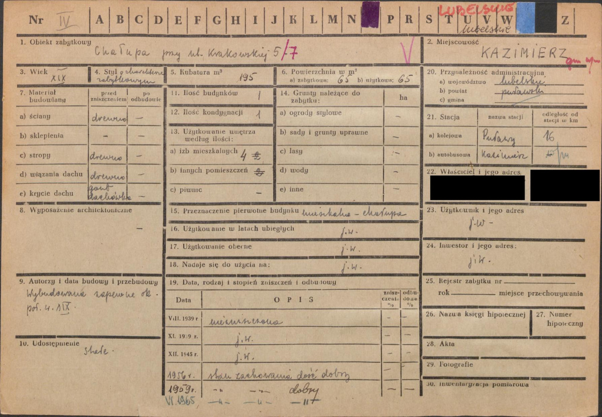 KZ - Karta zielona, skan nr 1