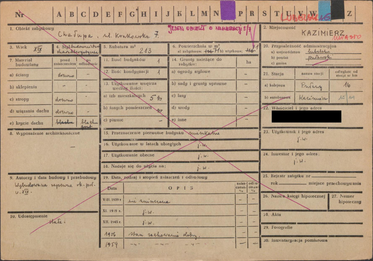 KZ - Karta zielona, skan nr 1