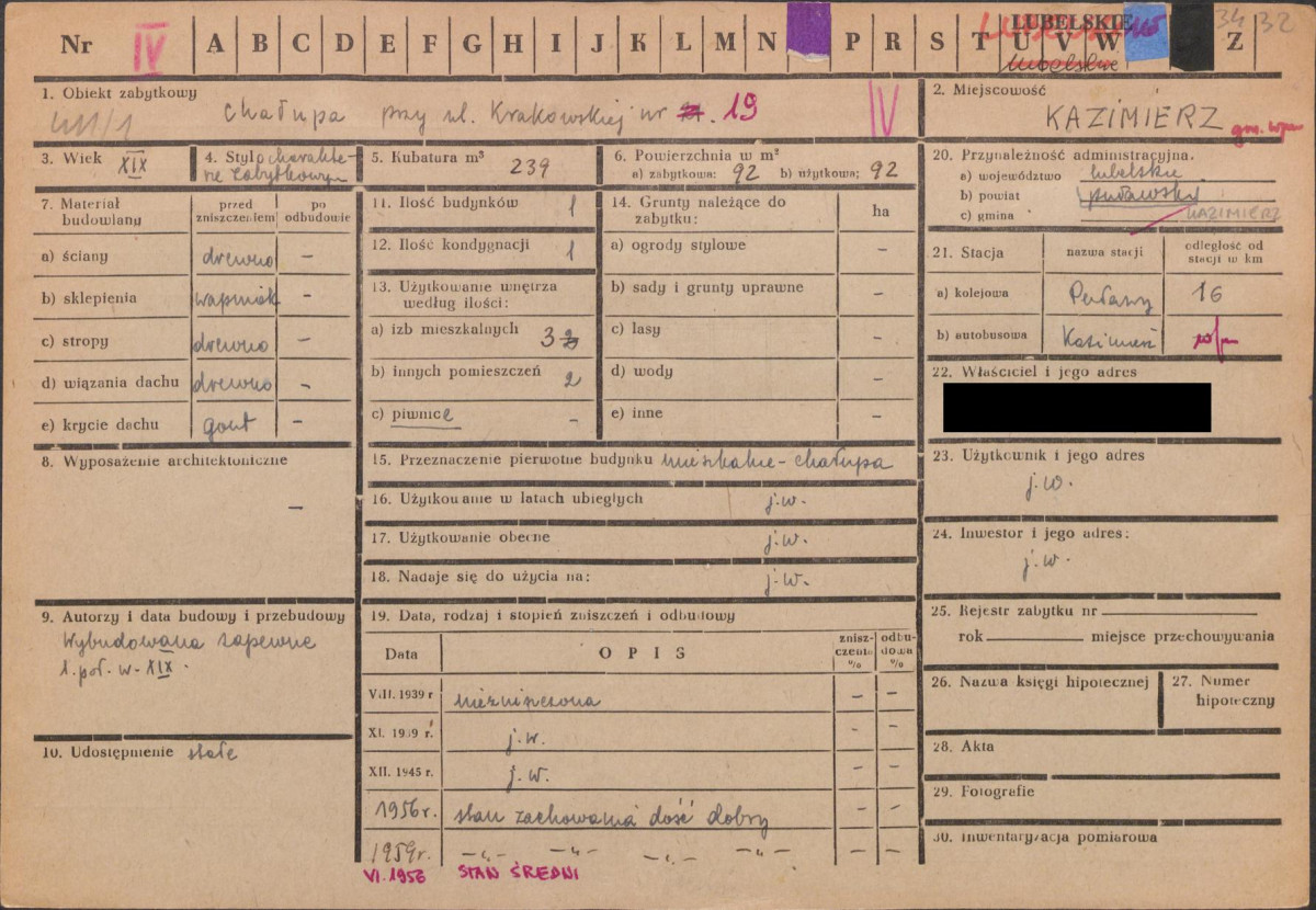 KZ - Karta zielona, skan nr 1