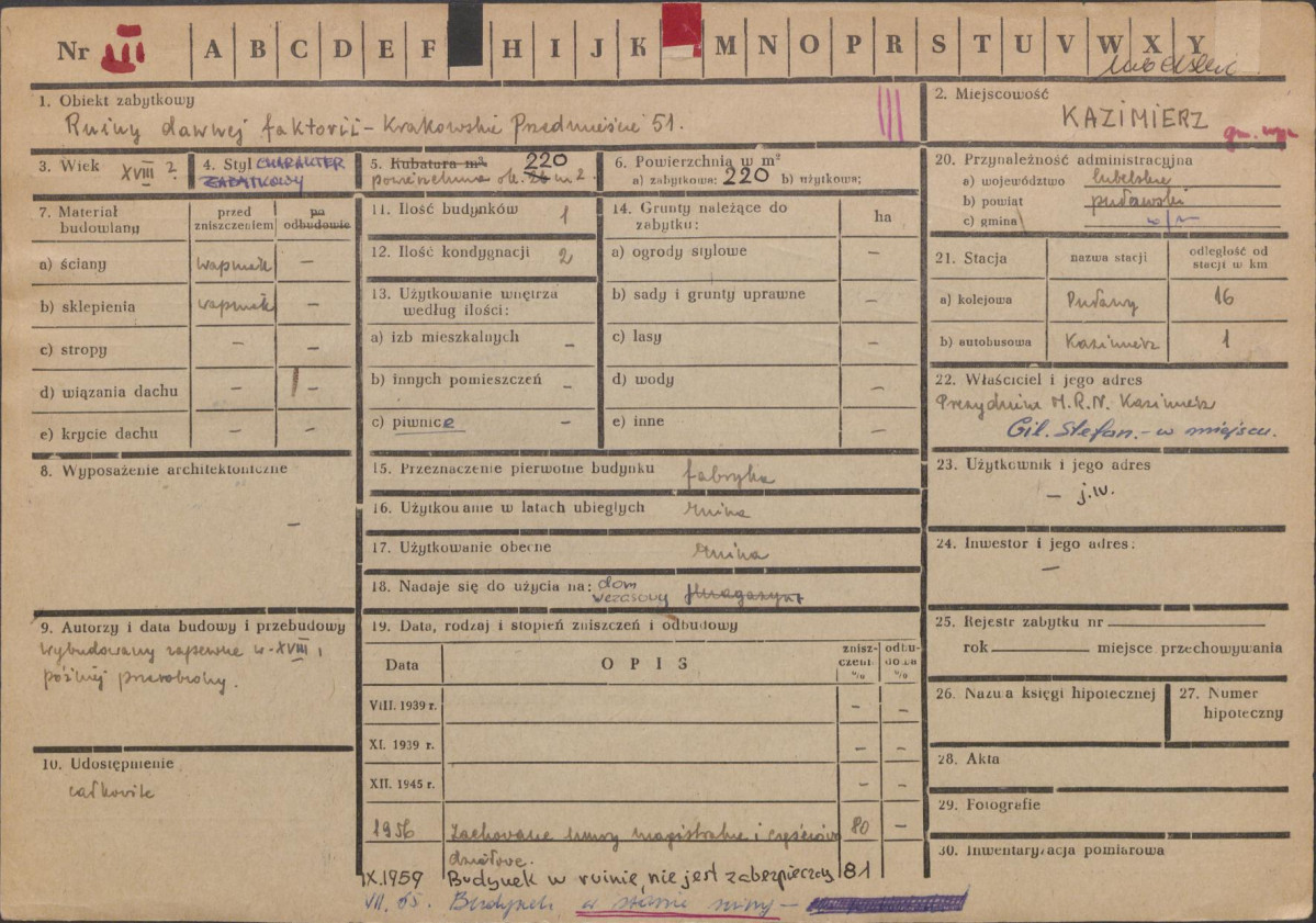 KZ - Karta zielona, skan nr 1
