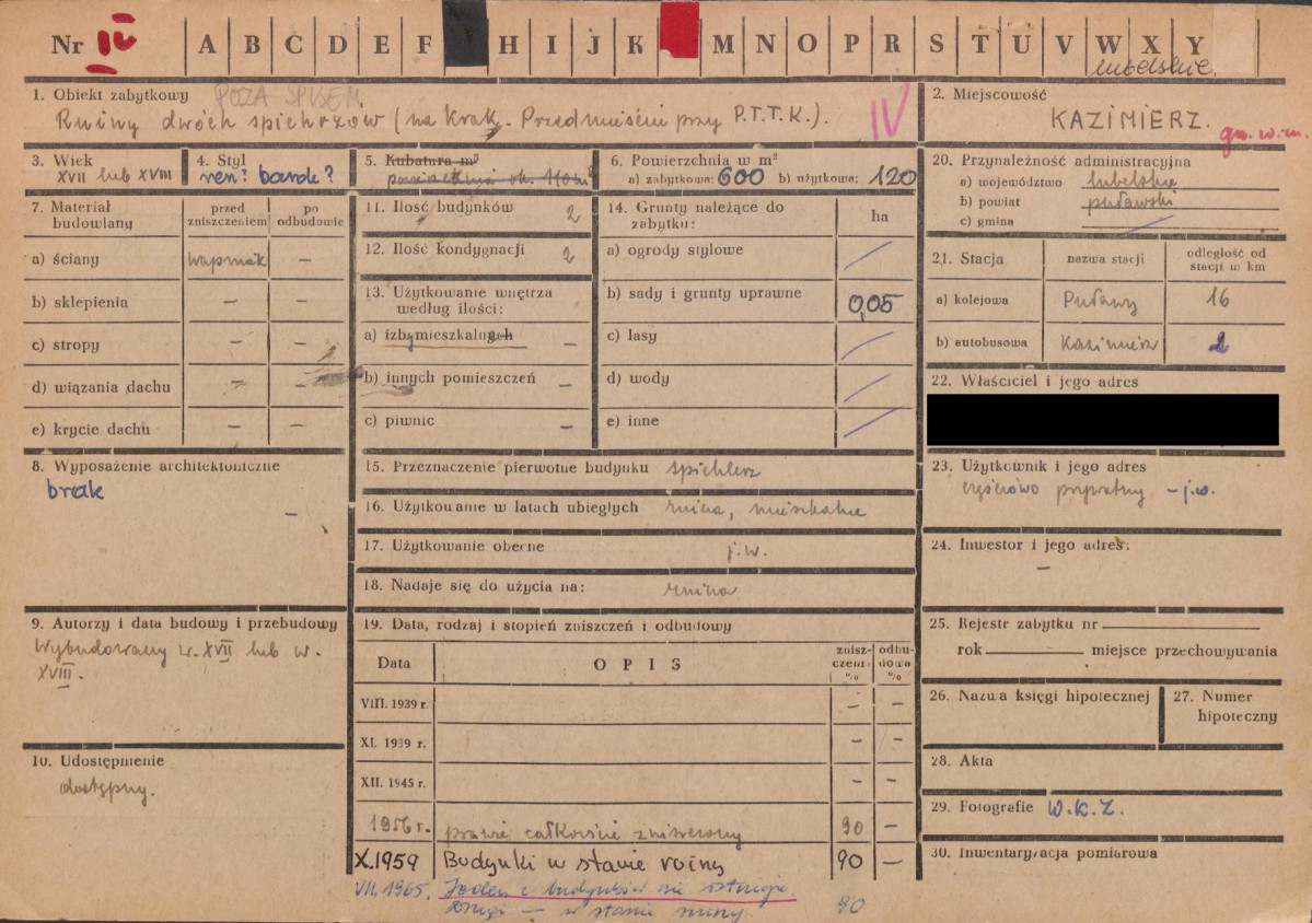 KZ - Karta zielona, skan nr 1