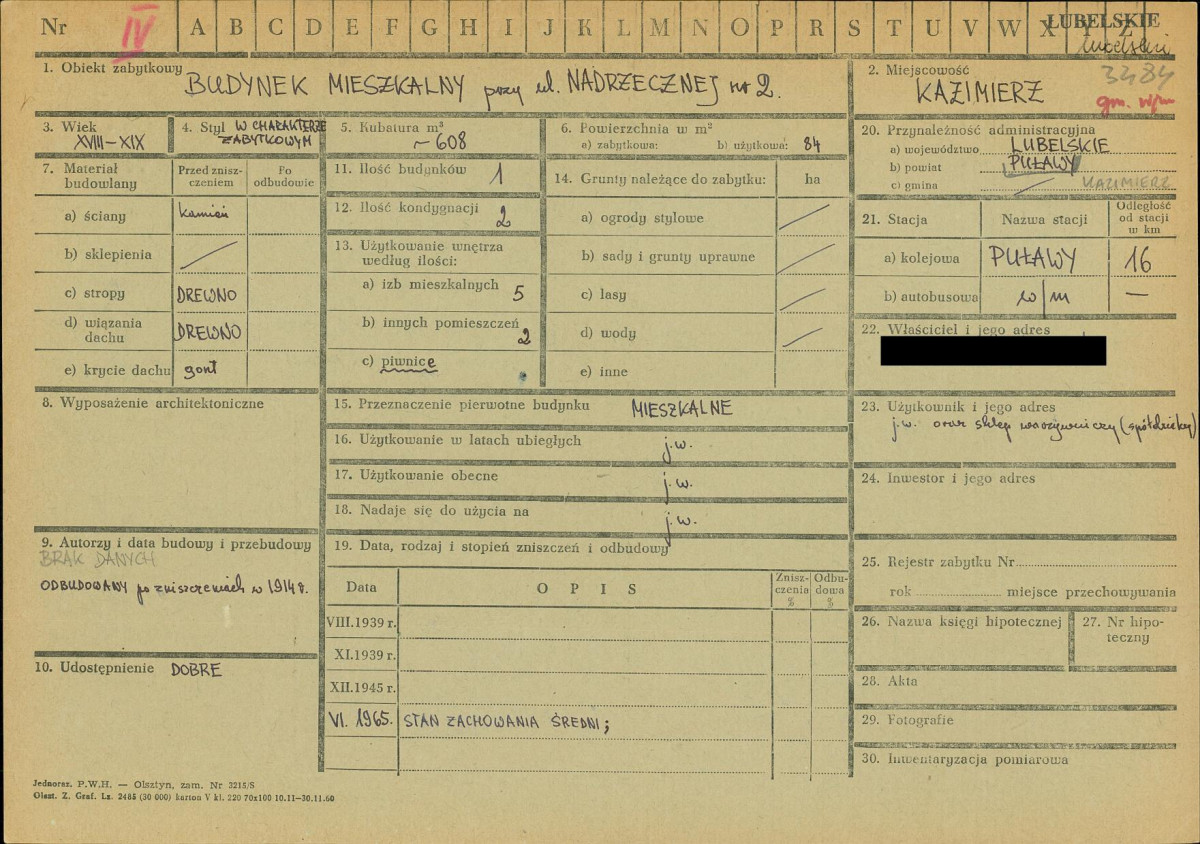KZ - Karta zielona, skan nr 1