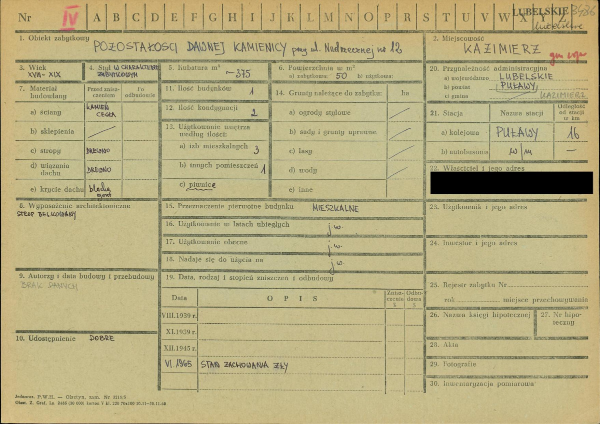 KZ - Karta zielona, skan nr 1