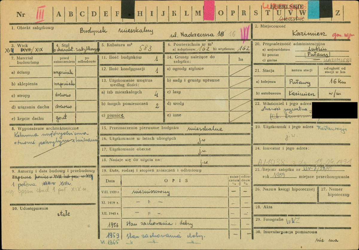 KZ - Karta zielona, skan nr 1