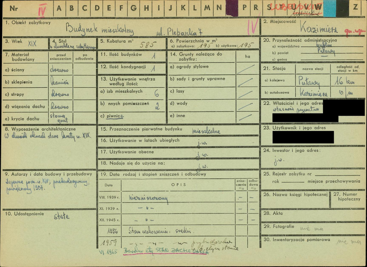 KZ - Karta zielona, skan nr 1