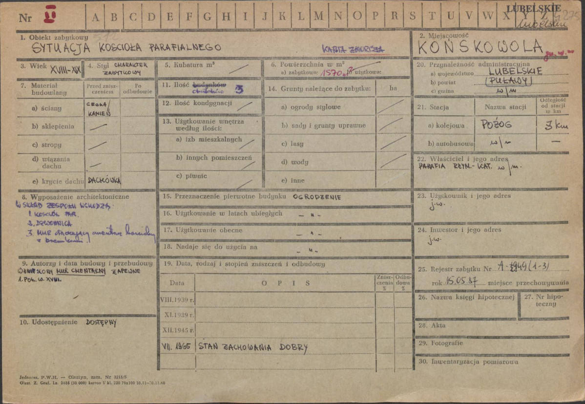 Karta zielona, skan nr 1