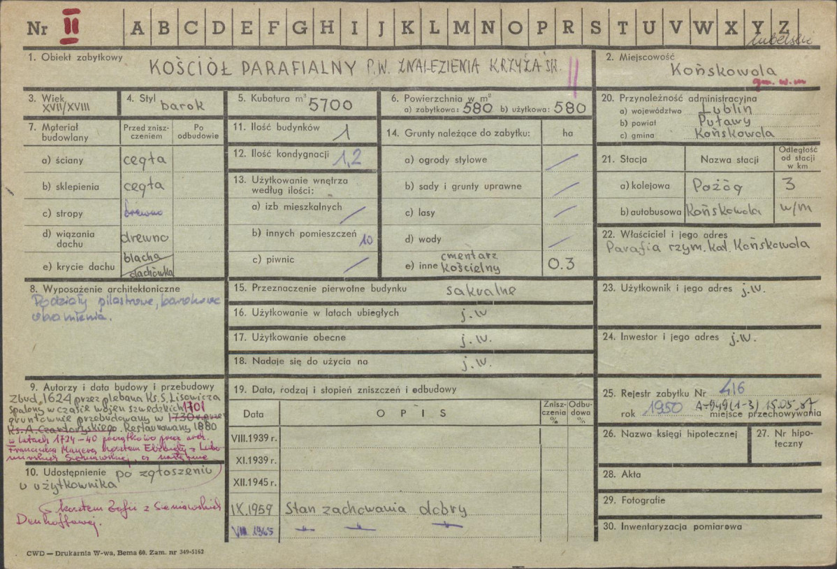 Karta zielona, skan nr 1