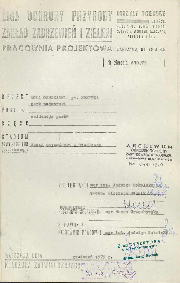 EP - Ewidencja parkowa, skan nr 4