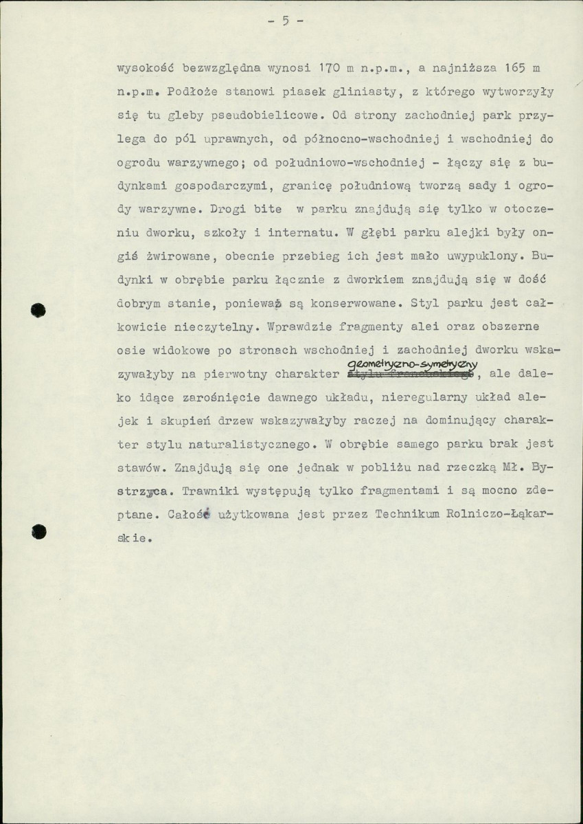 Ewidencja parkowa, skan nr 8
