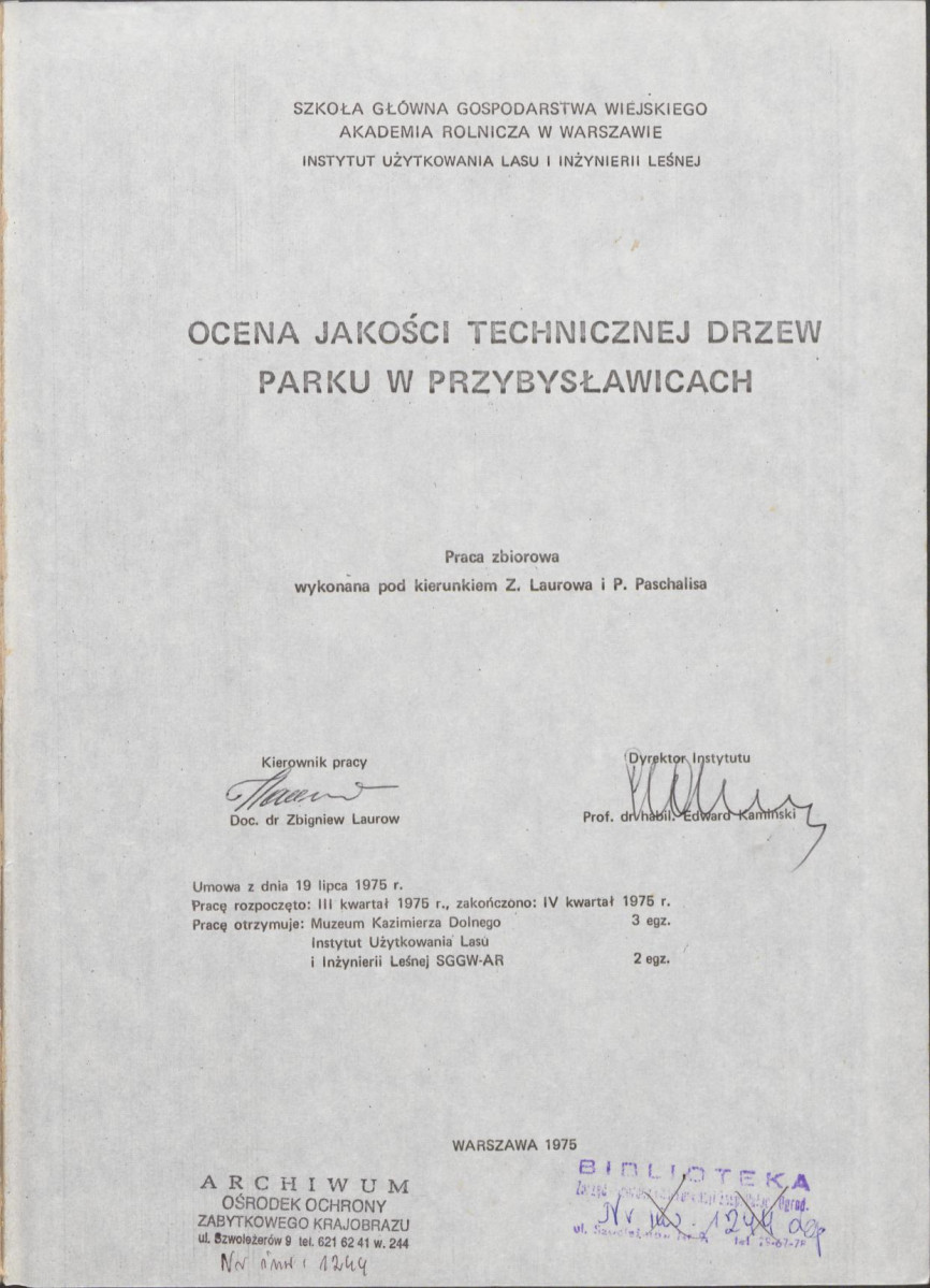 Ewidencja parkowa, skan nr 12