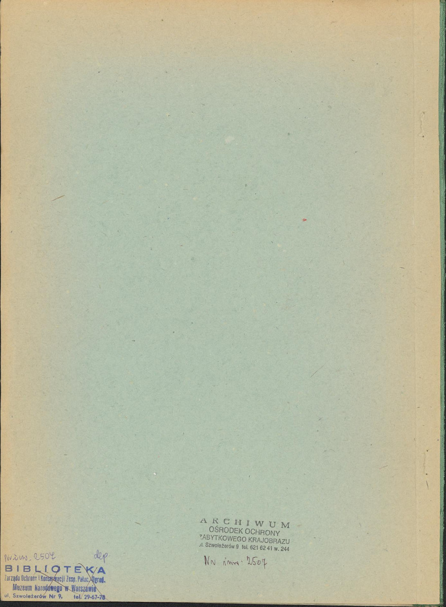 EP - Ewidencja parkowa, skan nr 2