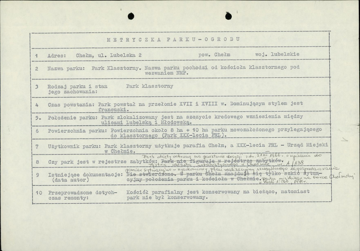 Ewidencja parkowa, skan nr 5