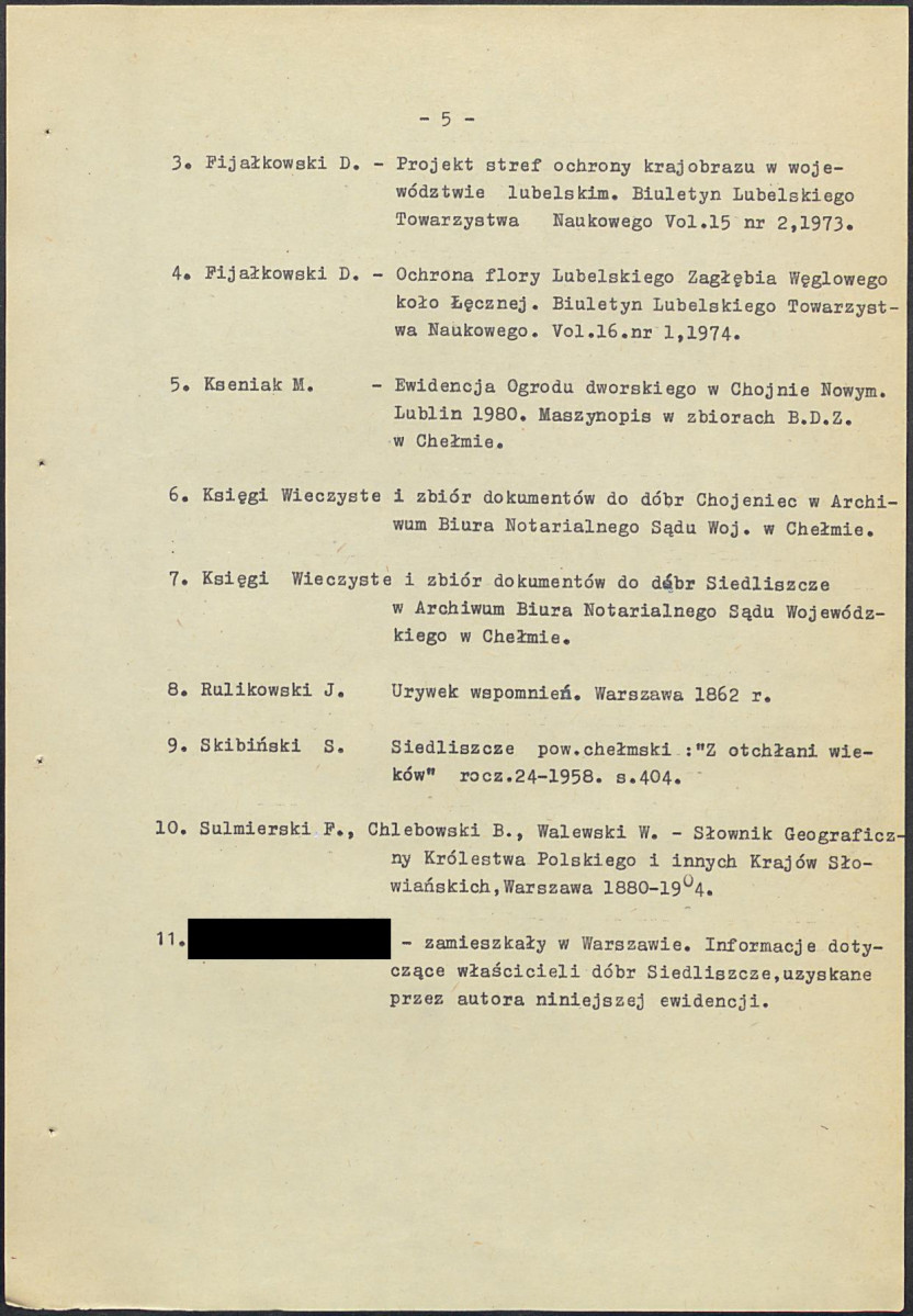 EP - Ewidencja parkowa, skan nr 14