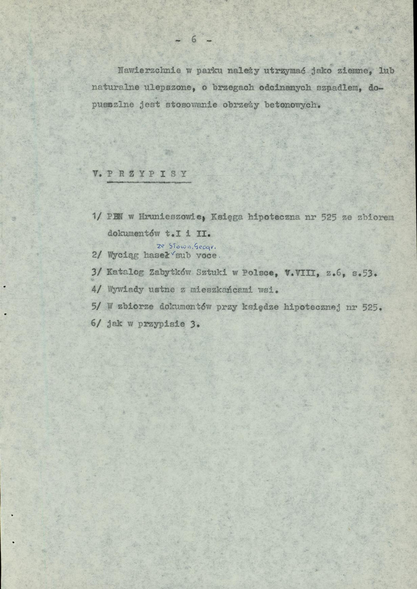 EP - Ewidencja parkowa, skan nr 10