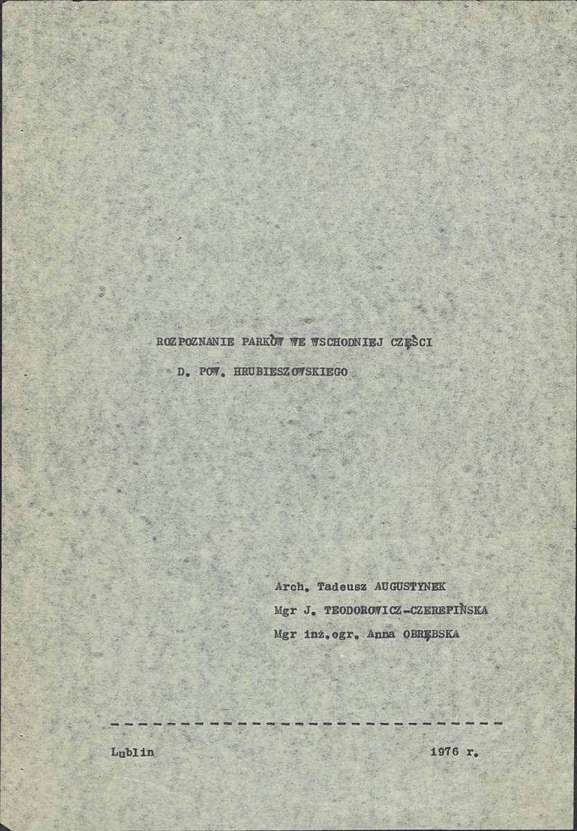 Ewidencja parkowa, skan nr 2