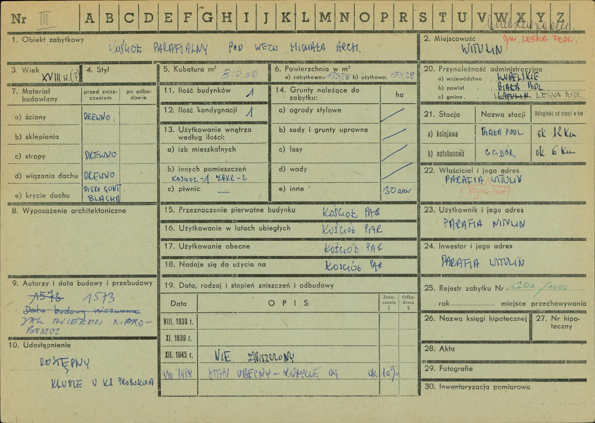 Karta zielona, skan nr 1