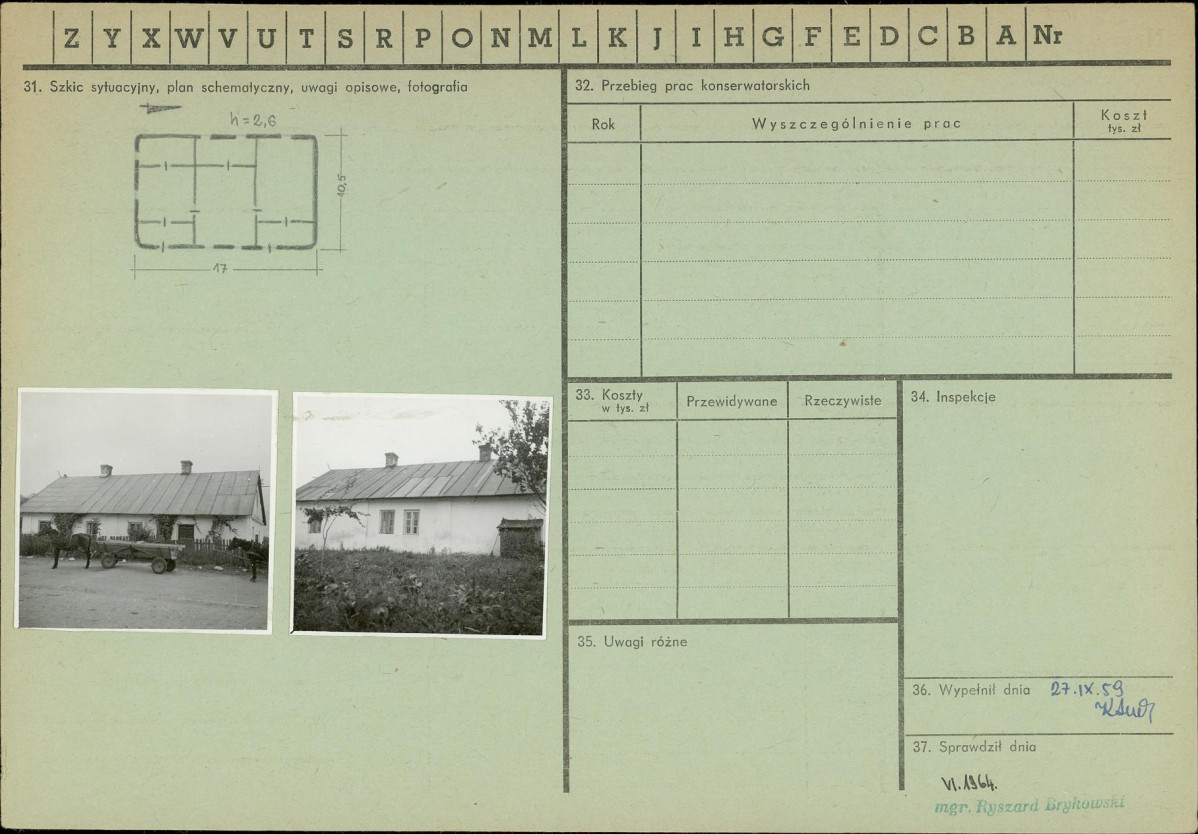 KZ - Karta zielona, skan nr 2