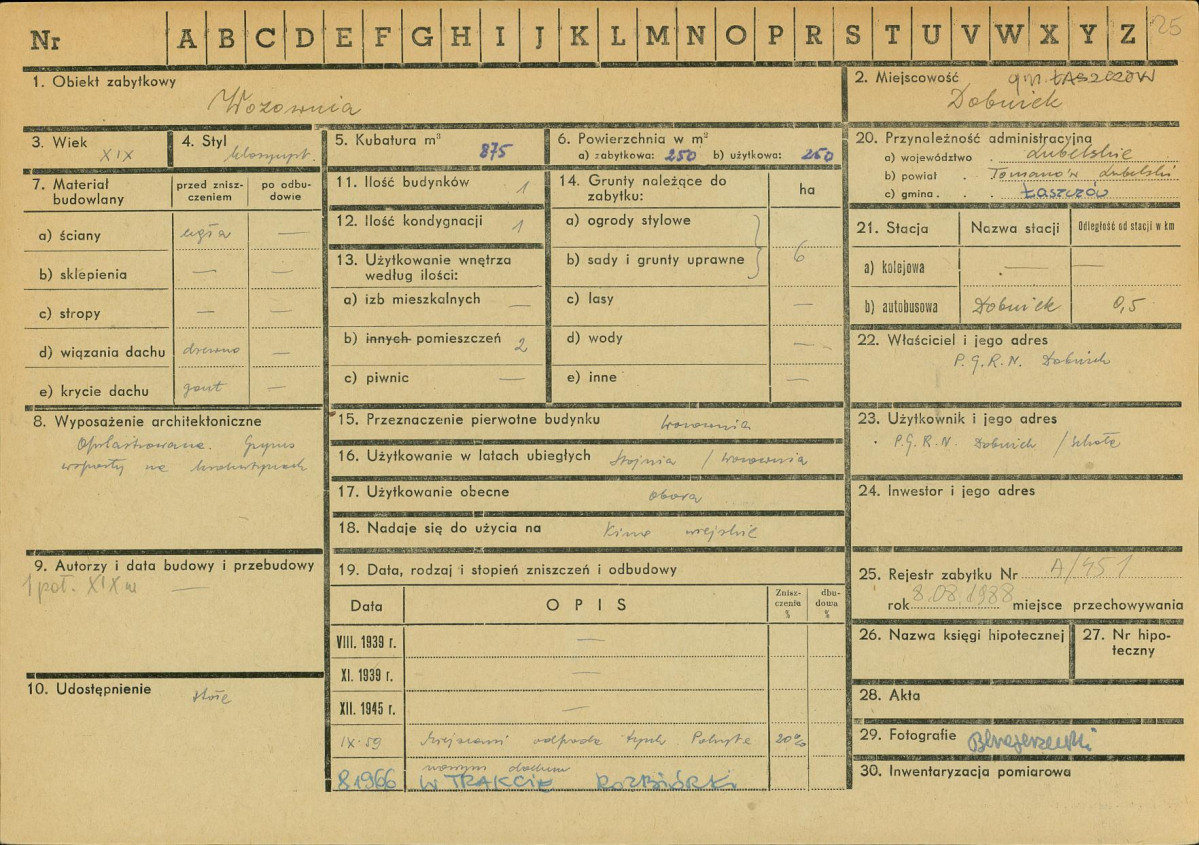 KZ - Karta zielona, skan nr 1