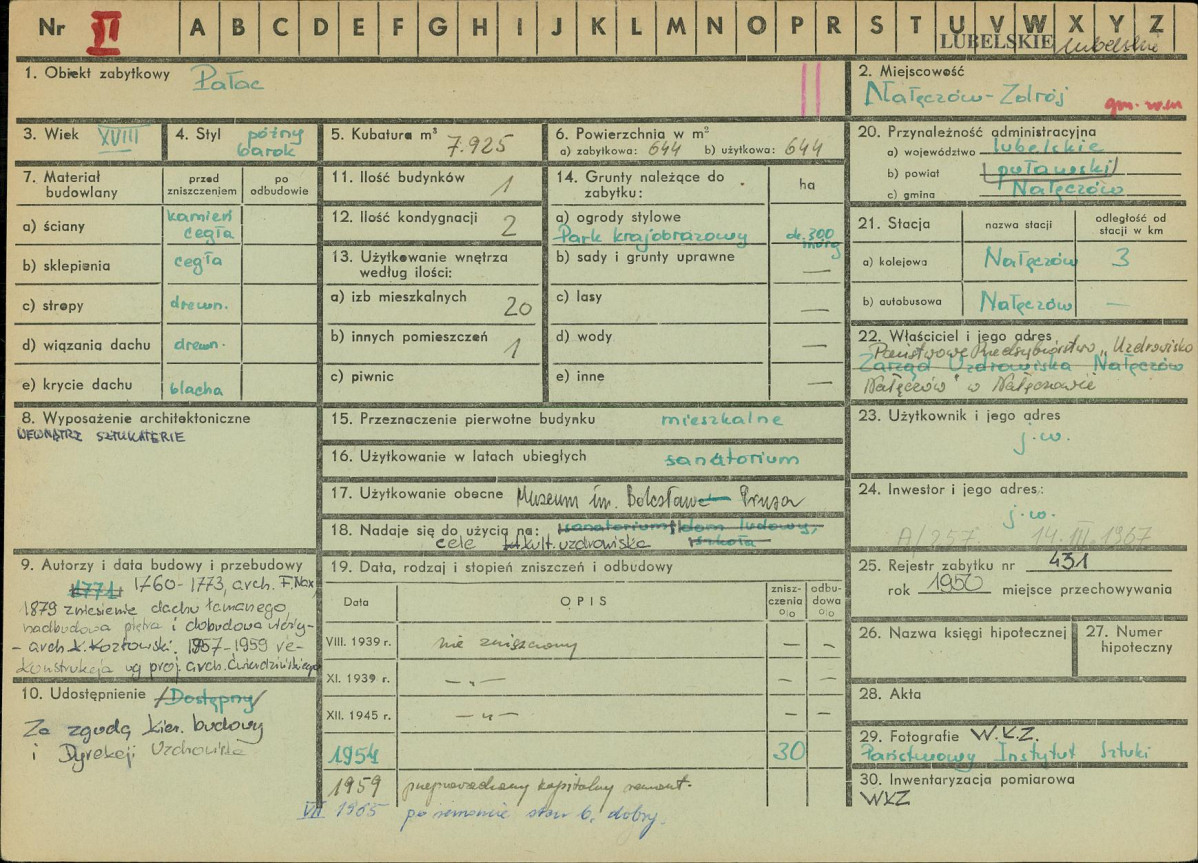 KZ - Karta zielona, skan nr 1