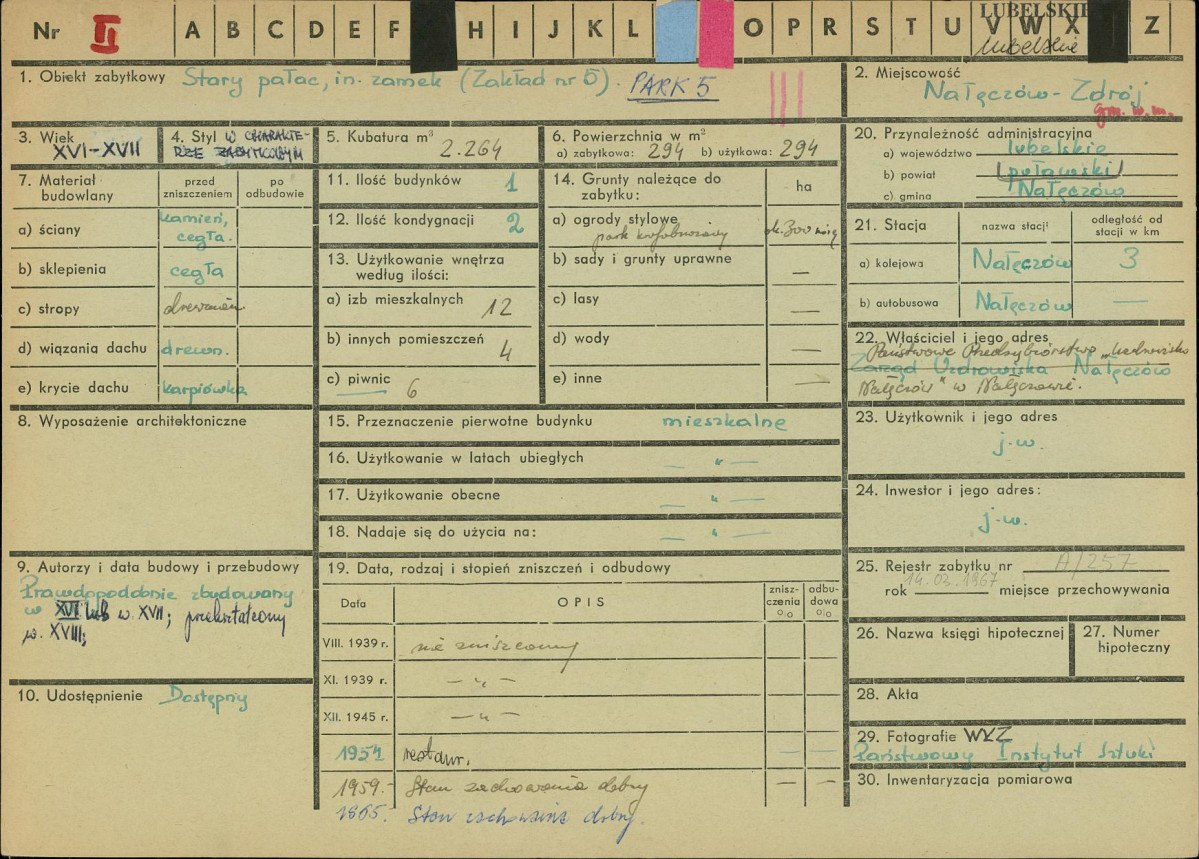 KZ - Karta zielona, skan nr 1