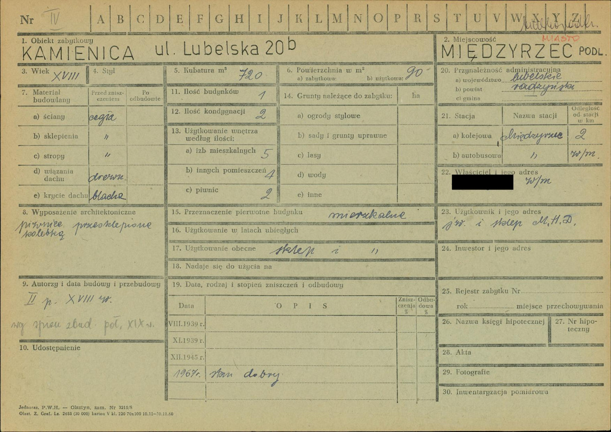 KZ - Karta zielona, skan nr 3