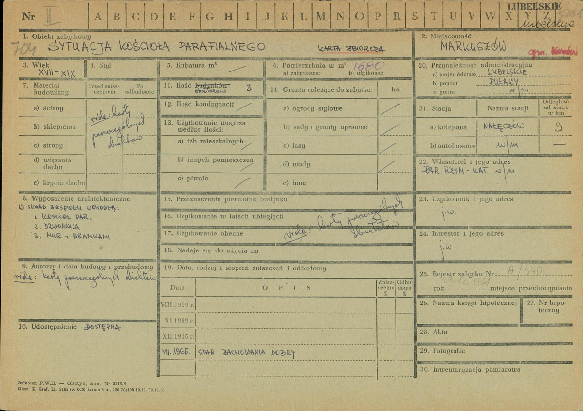 KZ - Karta zielona, skan nr 1