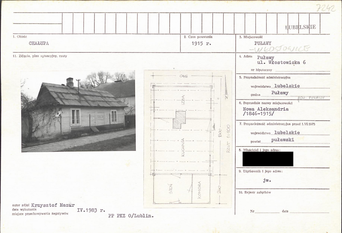KB - Karta biała, skan nr 1