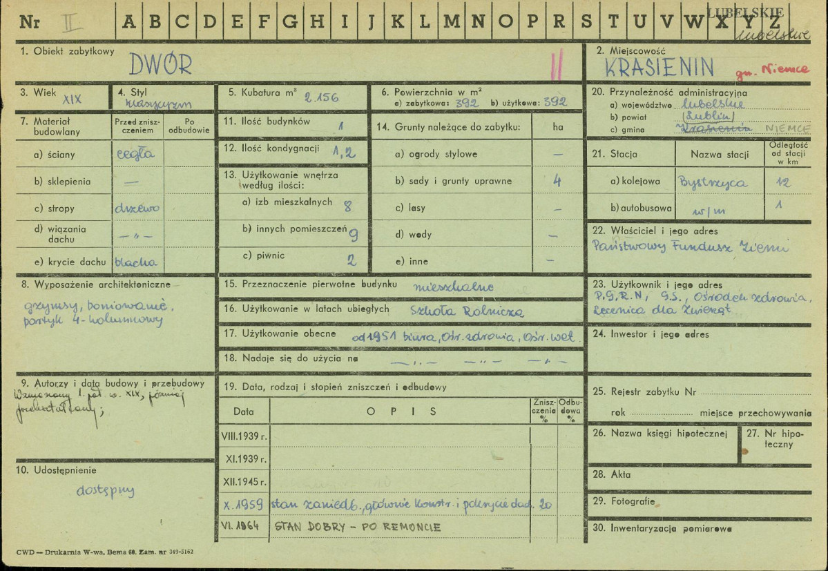 Karta zielona, skan nr 1